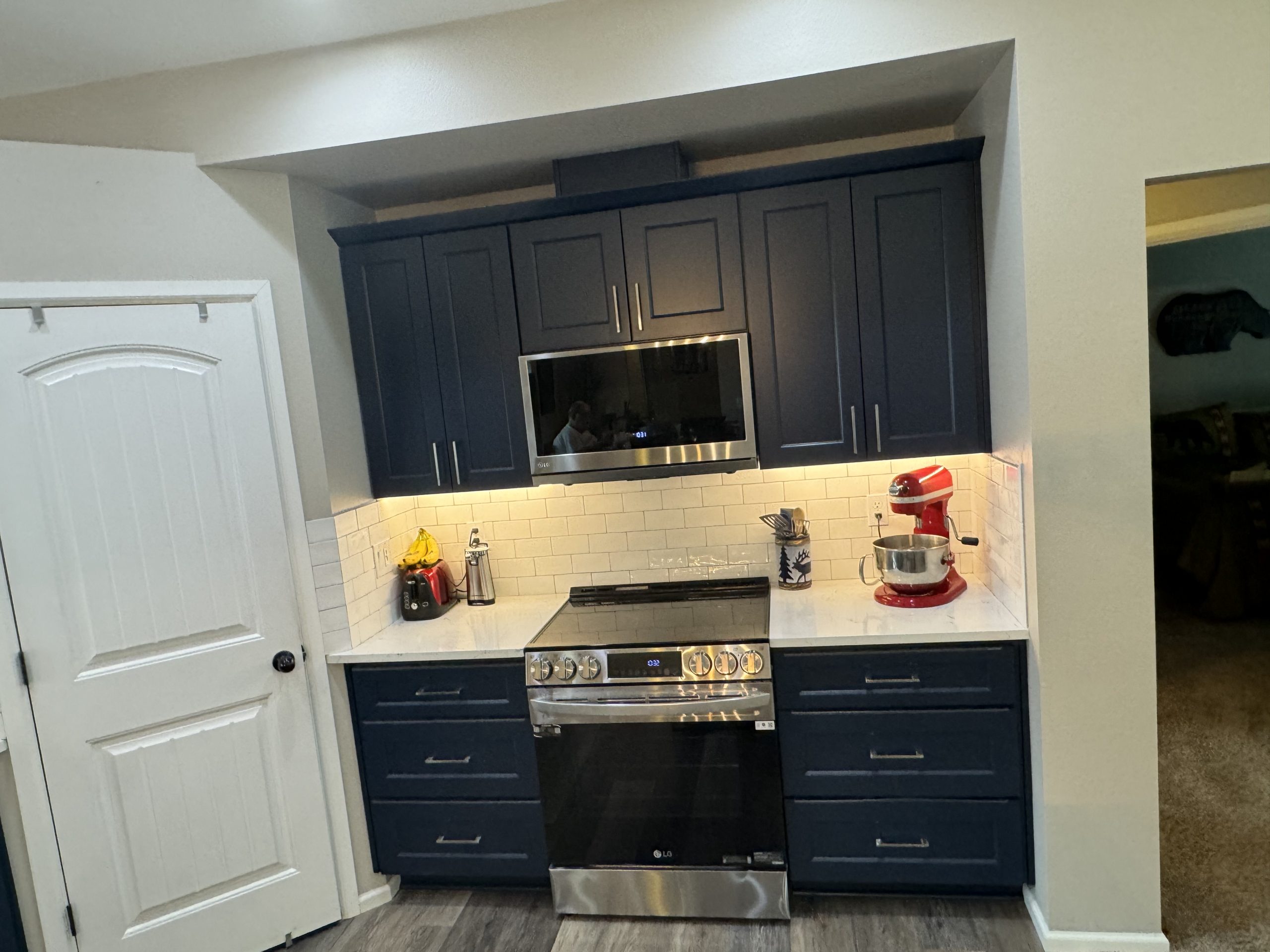 Brooklyn Midnight project from 10 day kitchen remodel in Lacey, Washington